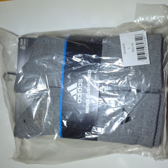 Adidas men cushioned Climalite socks. - Picture 2 of 4